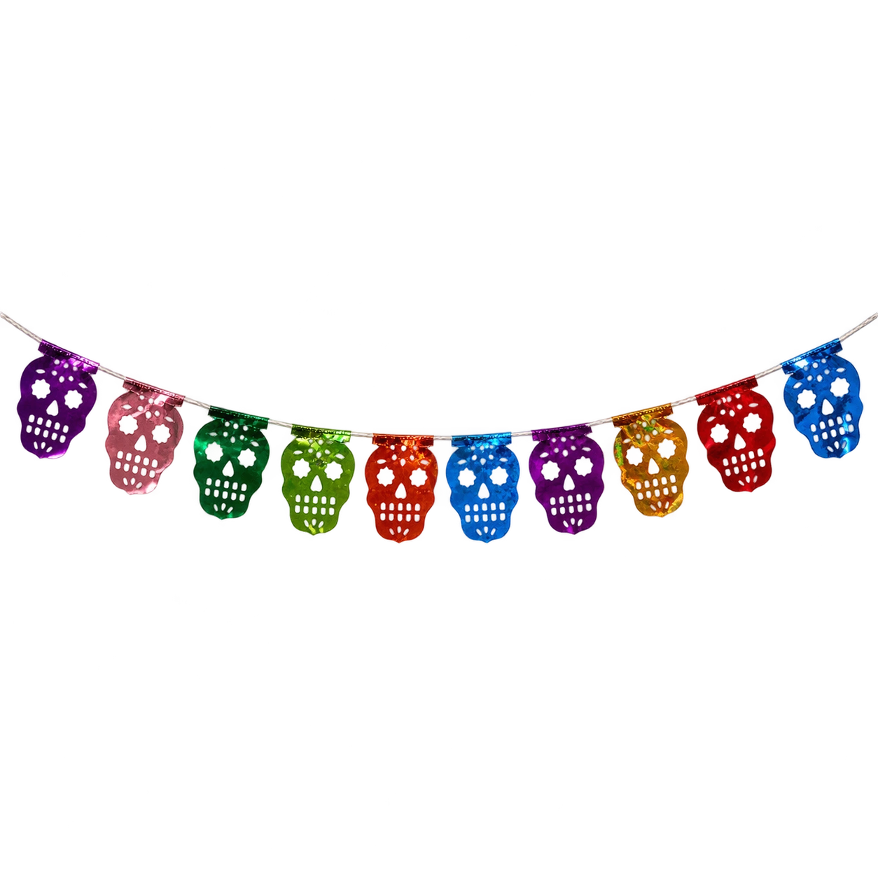 Cadena de Calavera Metálica Grande