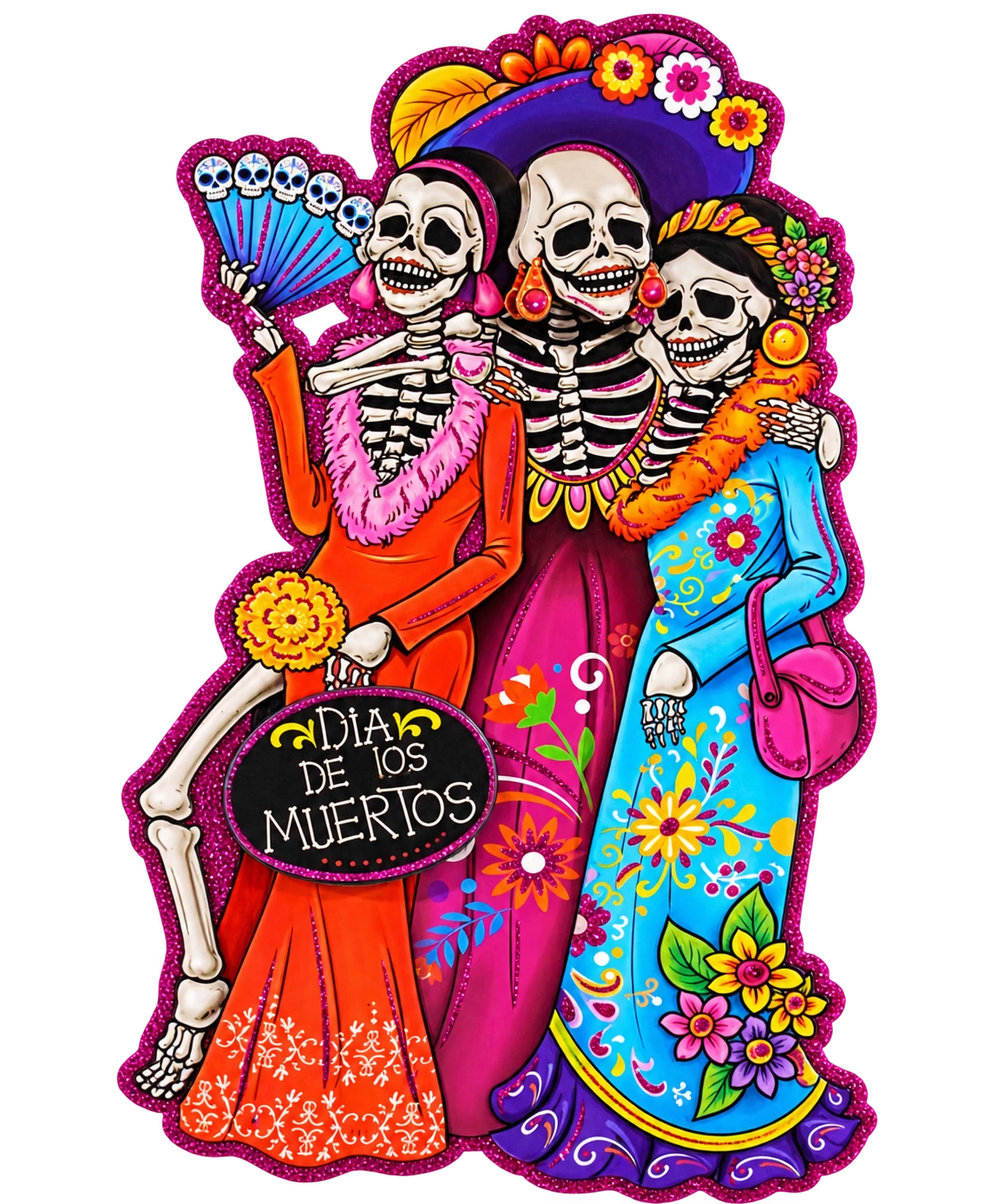 Figura de Cartón 3D Diamantada